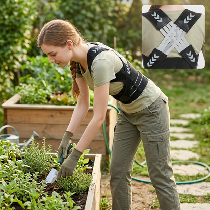 Professional Breathable & Adjustable Back Support