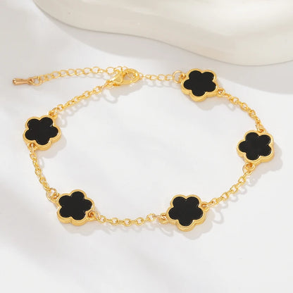 Five-Flower Luxury Adjustable Bracelet