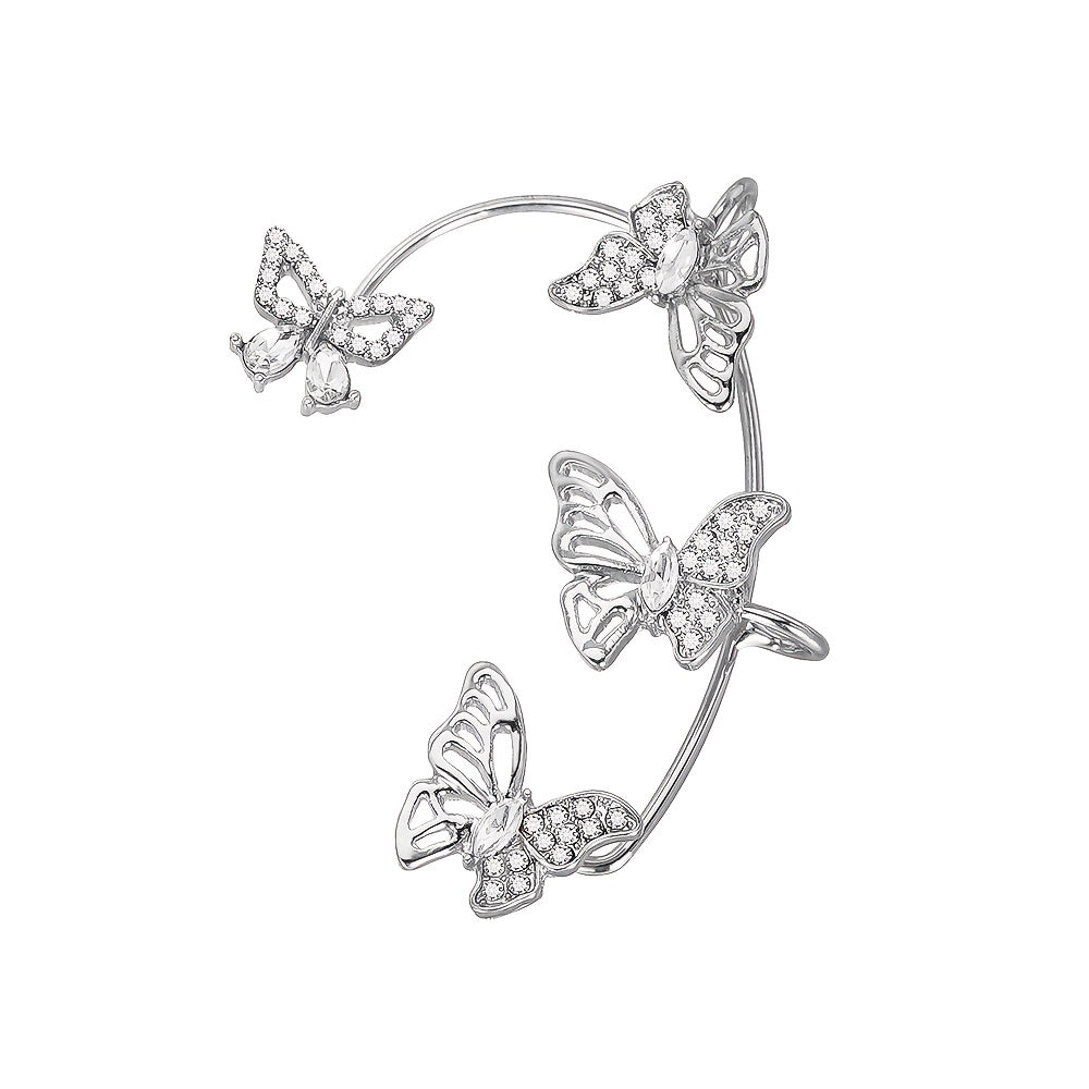 Elegant Butterfly Ear Cuffs