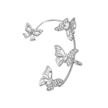 Elegant Butterfly Ear Cuffs