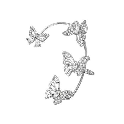 Elegant Butterfly Ear Cuffs